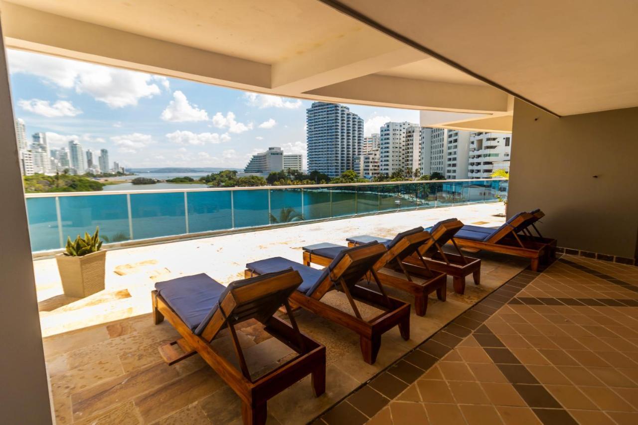 Cartagena Apartamento Vista Al Mar Edificio Poseidon Exterior foto