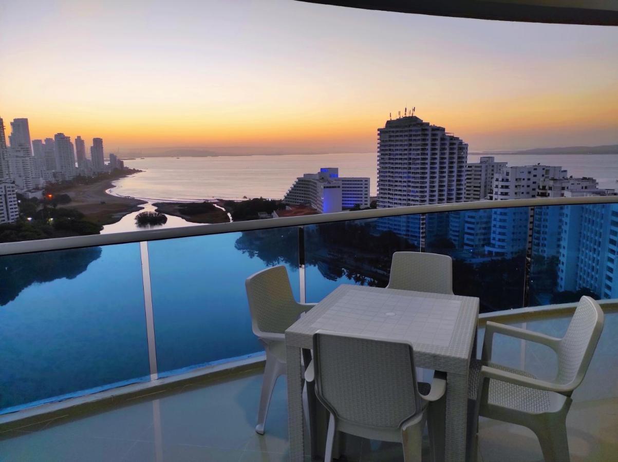 Cartagena Apartamento Vista Al Mar Edificio Poseidon Exterior foto