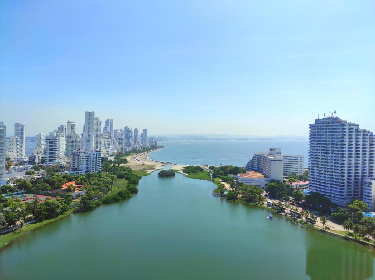 Cartagena Apartamento Vista Al Mar Edificio Poseidon Exterior foto