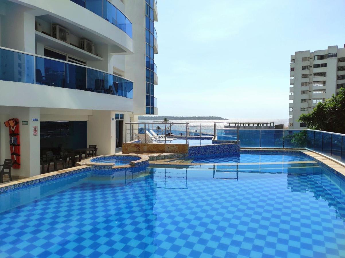 Cartagena Apartamento Vista Al Mar Edificio Poseidon Exterior foto